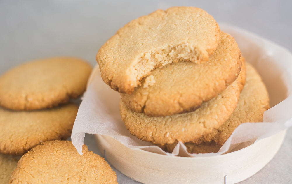 Keto Shortbread Cookies - The Hungry Elephant