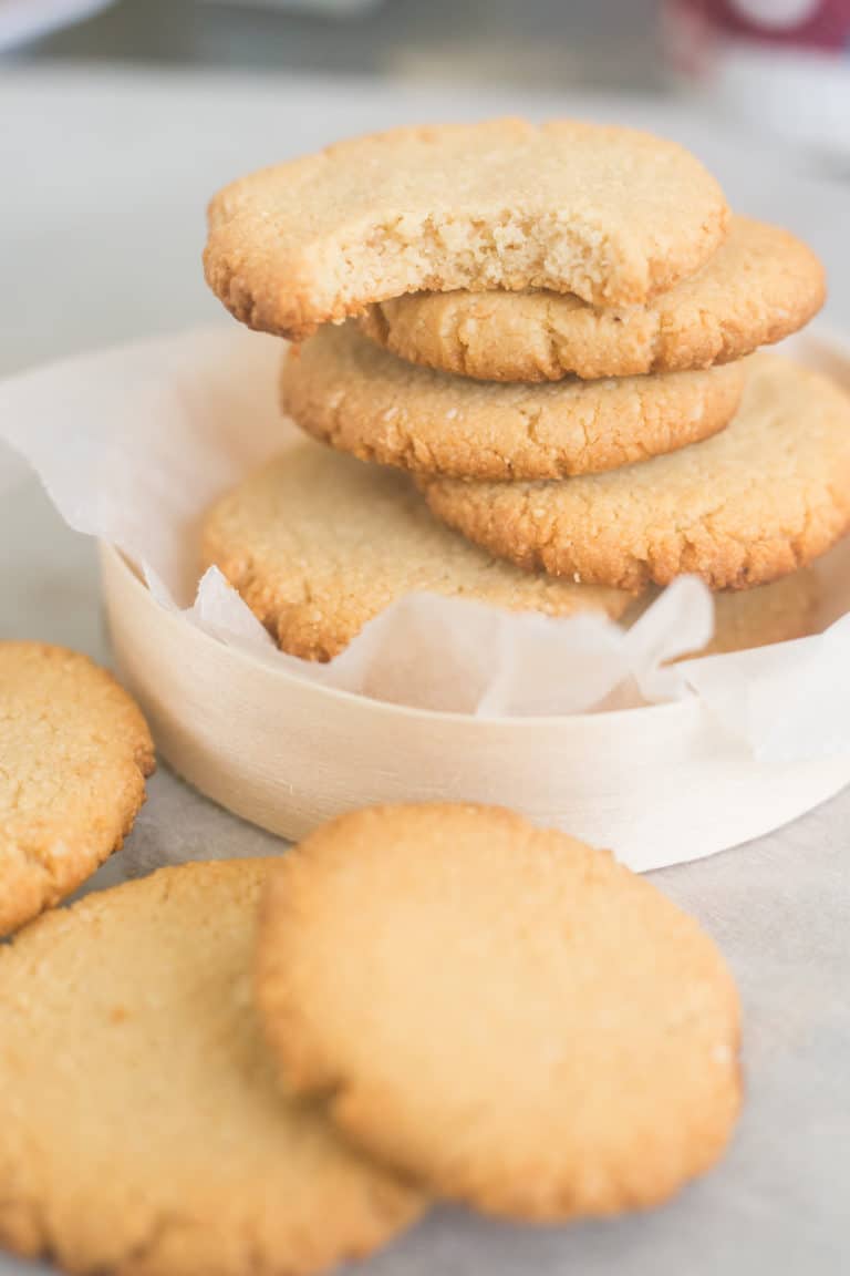 Keto Shortbread Cookies The Hungry Elephant