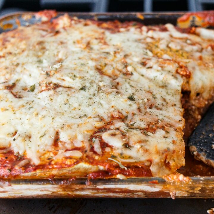 Keto Eggplant Lasagna - Low Carb & Gluten Free -Kicking Carbs