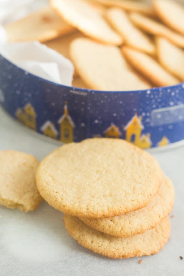 Basic Keto Sugar Cookies - The Hungry Elephant